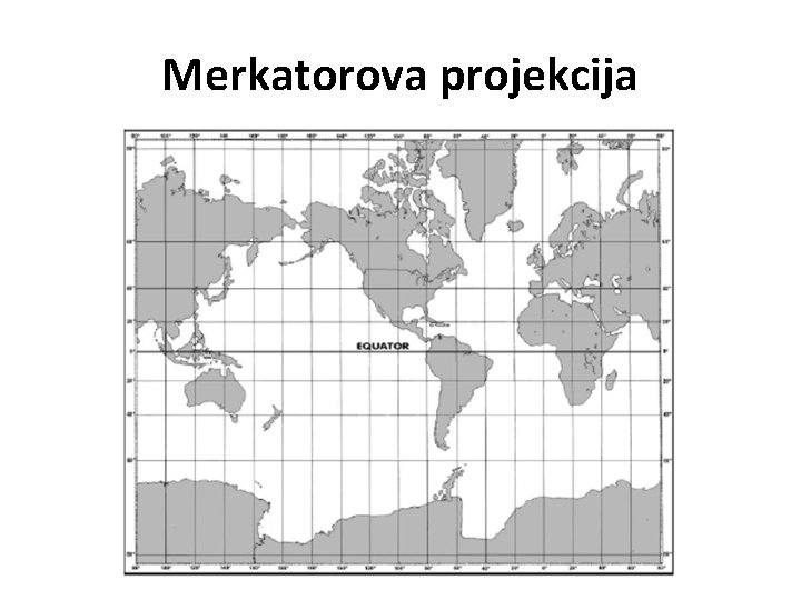 Merkatorova projekcija 