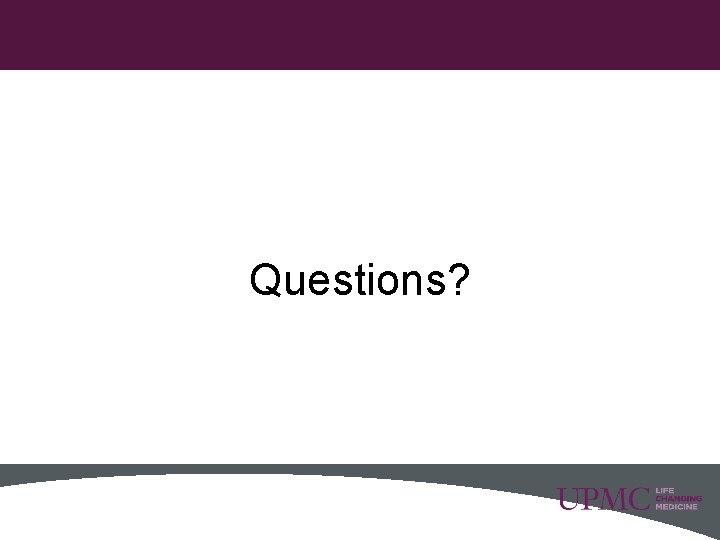 Questions? 41 