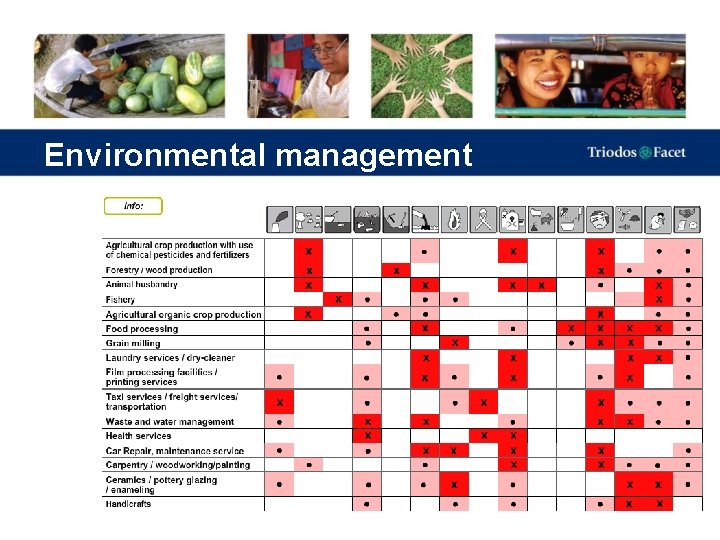 Environmental management 