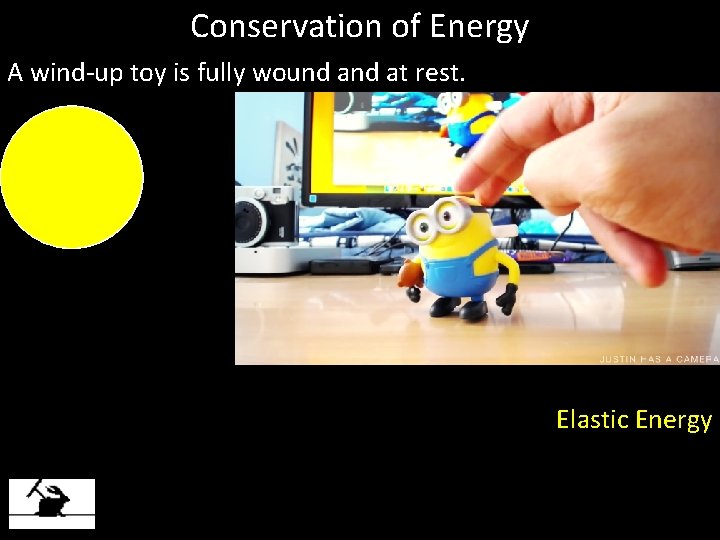 Conservation of Energy A wind-up toy is fully wound at rest. Gravitational Potential Energy