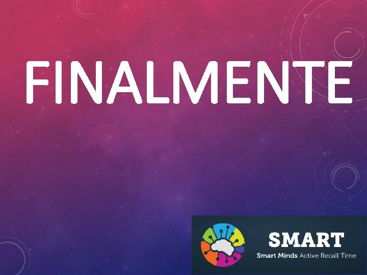 FINALMENTE 