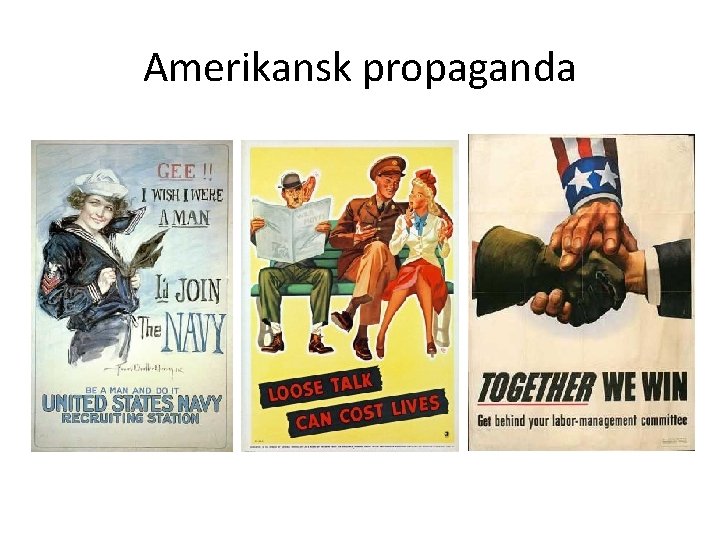 Amerikansk propaganda 