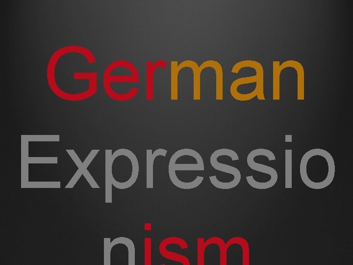 German Expressio 