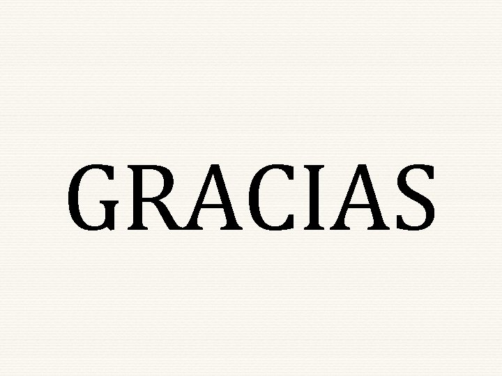 GRACIAS 