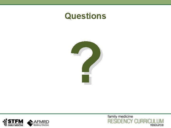 Questions ? Questions ?