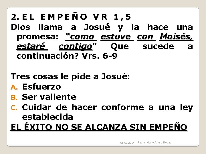 2. E L E M P E Ñ O V R 1 , 5