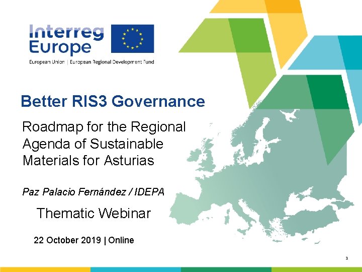 Better RIS 3 Governance Roadmap for the Regional Agenda of Sustainable Materials for Asturias