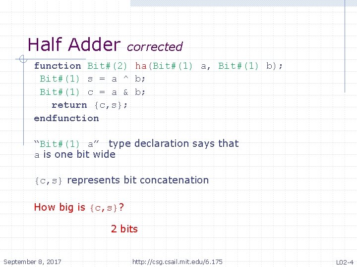 Constructive Computer Architecture Combinational circuits Arvind ...