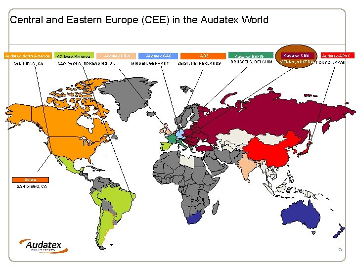 Central and Eastern Europe (CEE) in the Audatex World Audatex North-America SAN DIEGO, CA