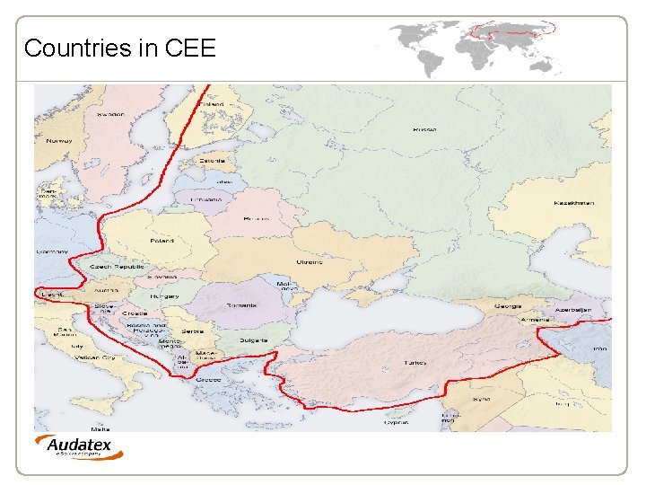 Countries in CEE 
