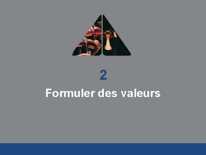 2 Formuler des valeurs 