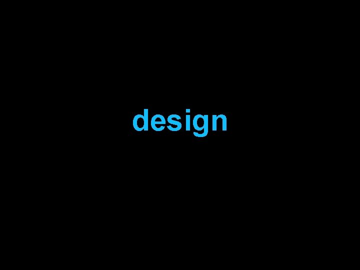 design 