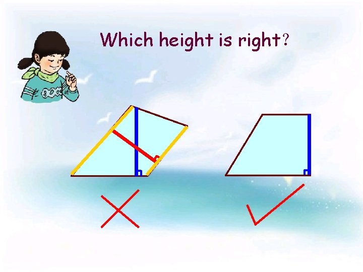 Which height is right？ 