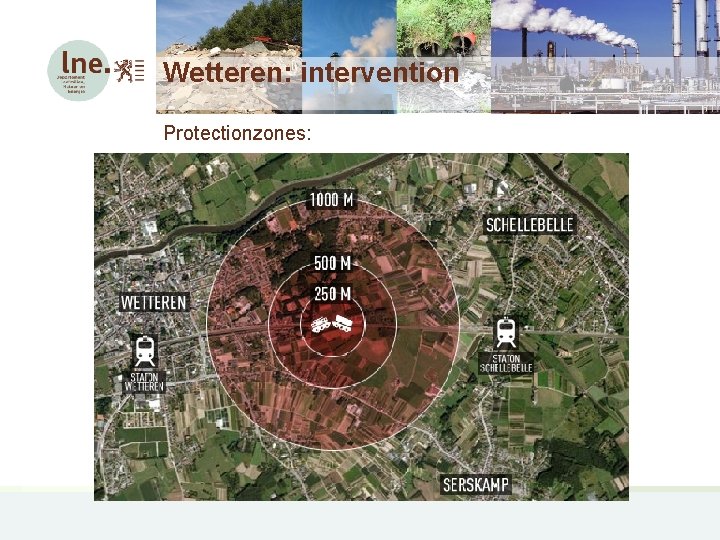 Wetteren: intervention Protectionzones: 