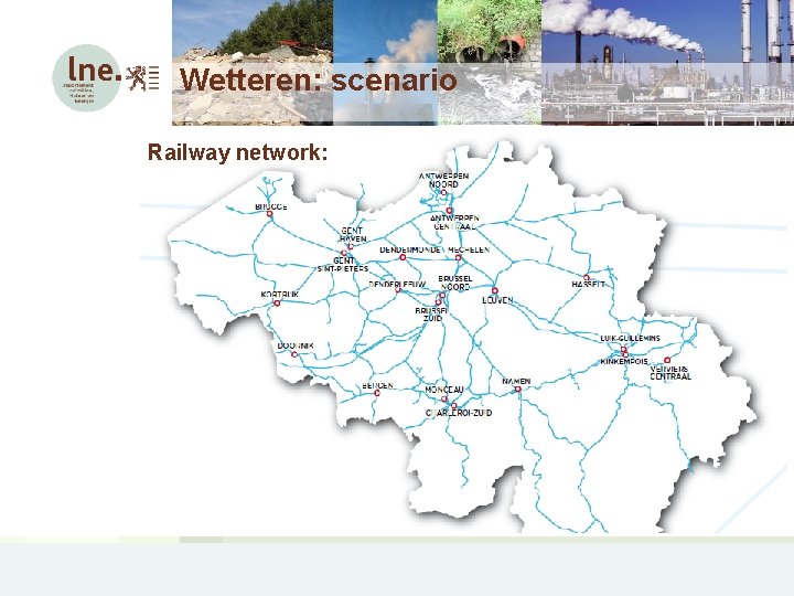 Wetteren: scenario Railway network: 