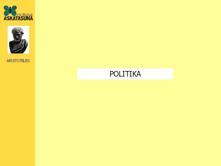 ARISTOTELES POLITIKA 