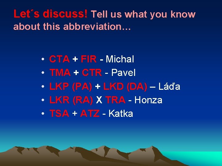 Let´s discuss! Tell us what you know about this abbreviation… • • • CTA