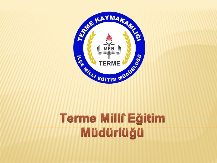 Terme Millî Eğitim Müdürlüğü 