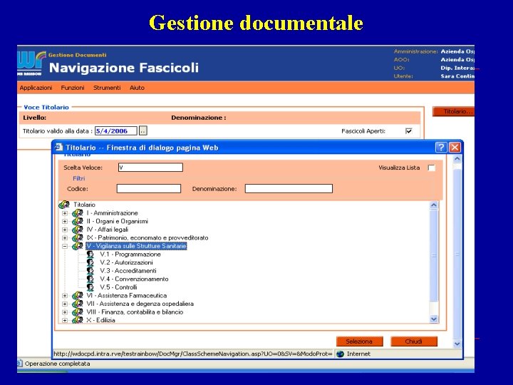 Gestione documentale 