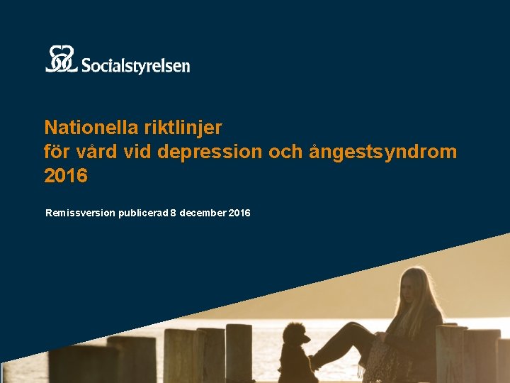 Nationella riktlinjer för vård vid depression och ångestsyndrom 2016 Remissversion publicerad 8 december 2016