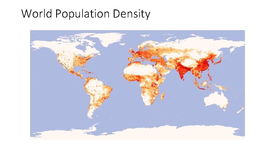 World Population Density 