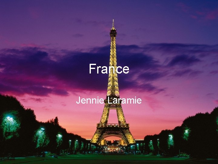 France Jennie Laramie 