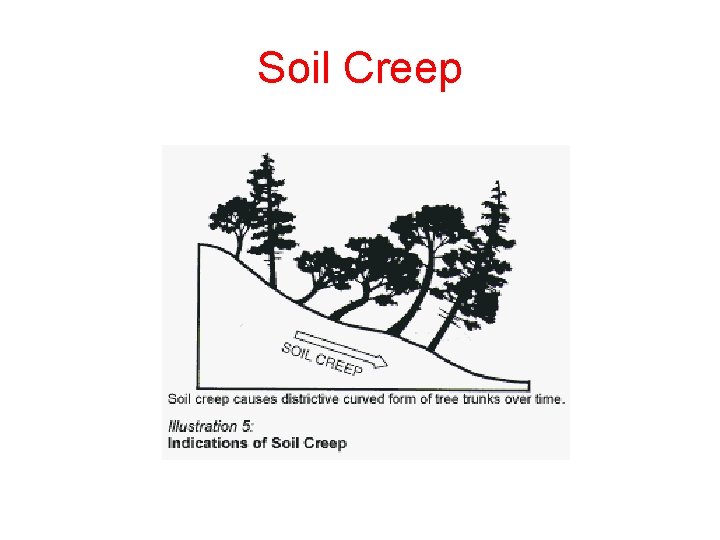 Soil Creep 