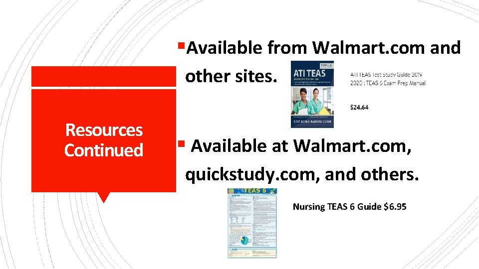 §Available from Walmart. com and other sites. Resources Continued § Available at Walmart. com,