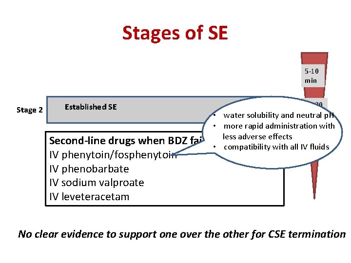 Stages of SE 5 -10 min Stage 2 Established SE 10 -30 min p.