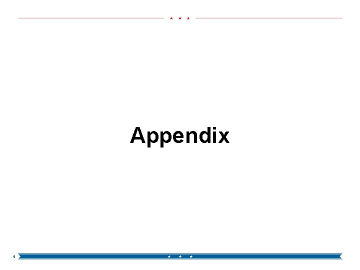 Appendix 9 