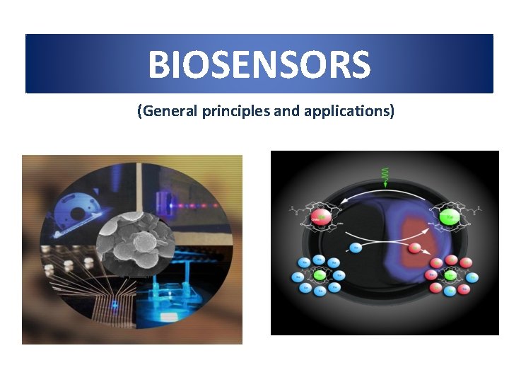 BIOSENSORS (General principles and applications) 