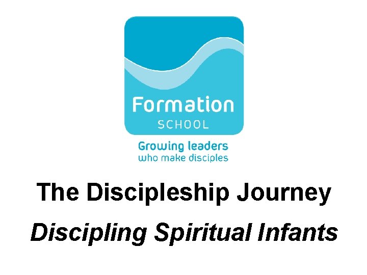 The Discipleship Journey Discipling Spiritual Infants 