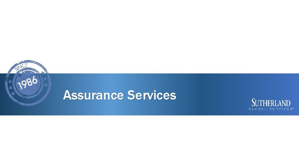 Assurance Services 
