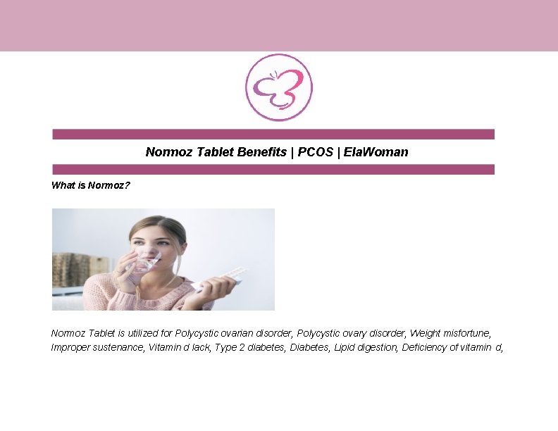 Normoz Tablet Benefits | PCOS | Ela. Woman What is Normoz? Normoz Tablet is