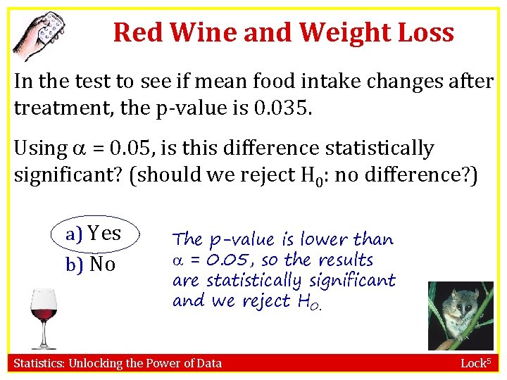 Red Wine and Weight Loss In the test to see if mean food intake Red Wine and Weight Loss In the test to see if mean food intake