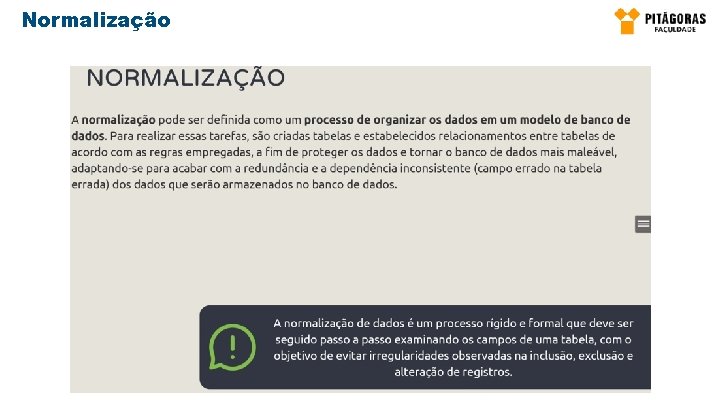 Normalização 