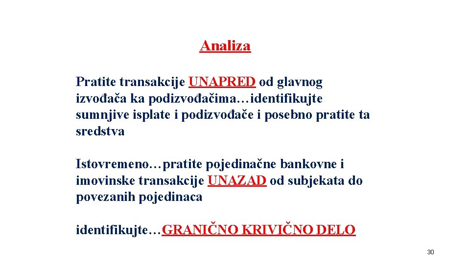 Analiza Pratite transakcije UNAPRED od glavnog izvođača ka podizvođačima…identifikujte sumnjive isplate i podizvođače i Analiza Pratite transakcije UNAPRED od glavnog izvođača ka podizvođačima…identifikujte sumnjive isplate i podizvođače i