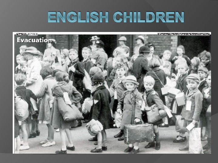 ENGLISH CHILDREN 