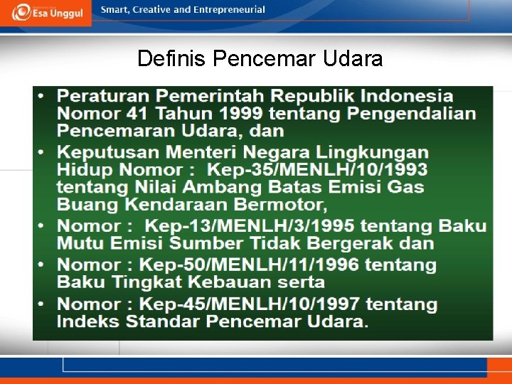Definis Pencemar Udara 