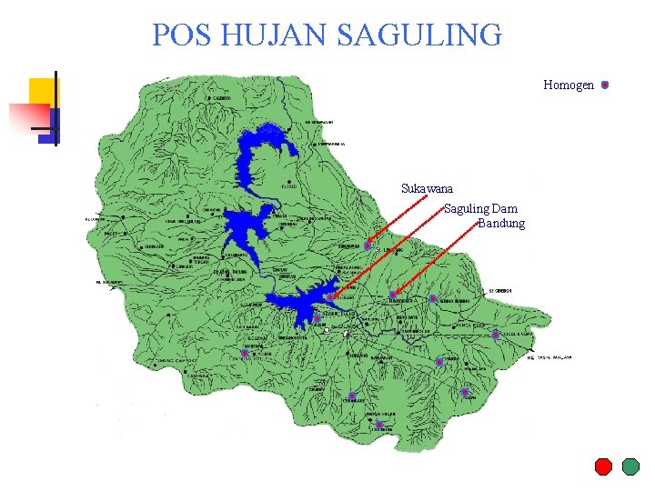 POS HUJAN SAGULING Homogen Sukawana Saguling Dam Bandung 