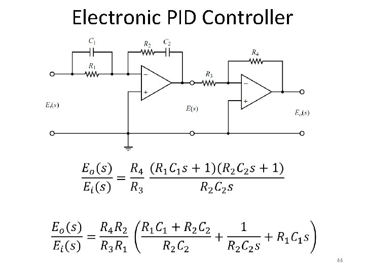 Electronic PID Controller 44 