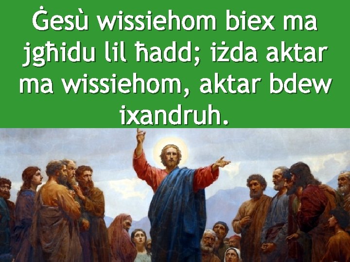 Ġesù wissiehom biex ma jgħidu lil ħadd; iżda aktar ma wissiehom, aktar bdew ixandruh.