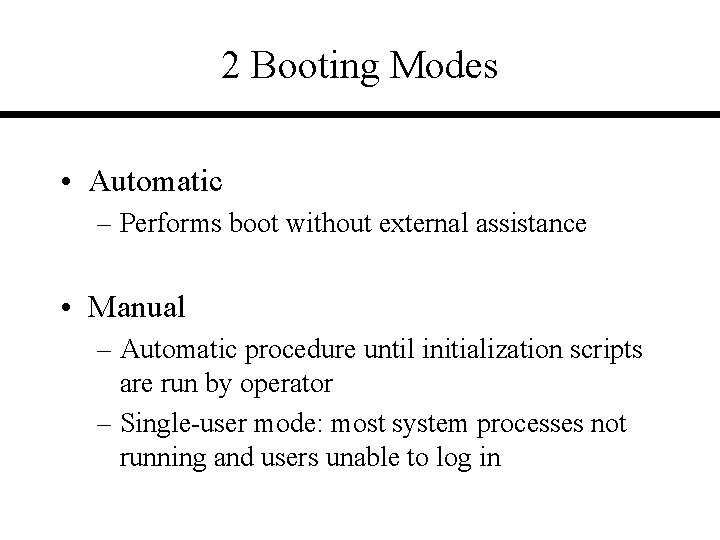 Chapter 2 Booting and Shutting Down Kim Grempler