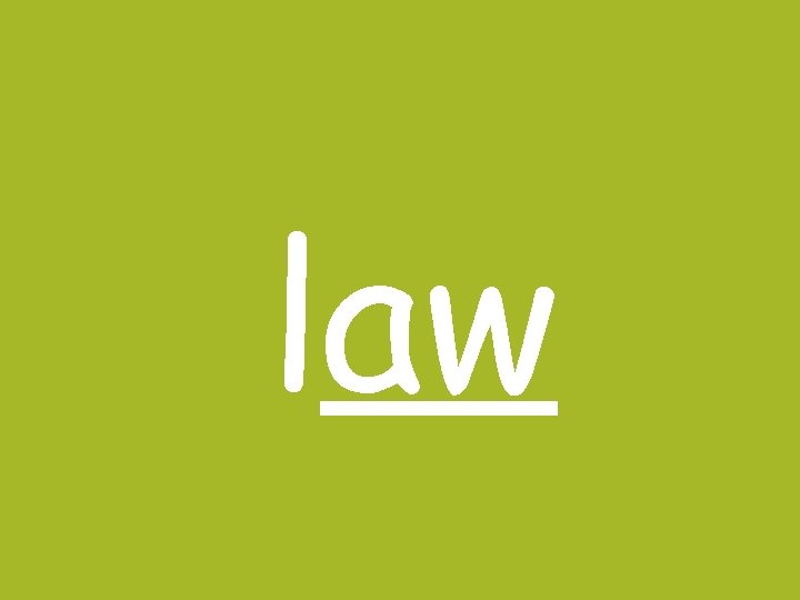 law 