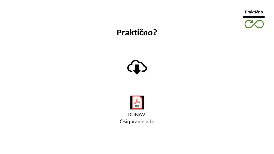 Praktično? 