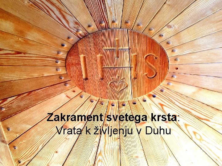 V kakšnega Boga verujemo Zakrament svetega krsta: katoličani? Vrata k življenju v Duhu Naš