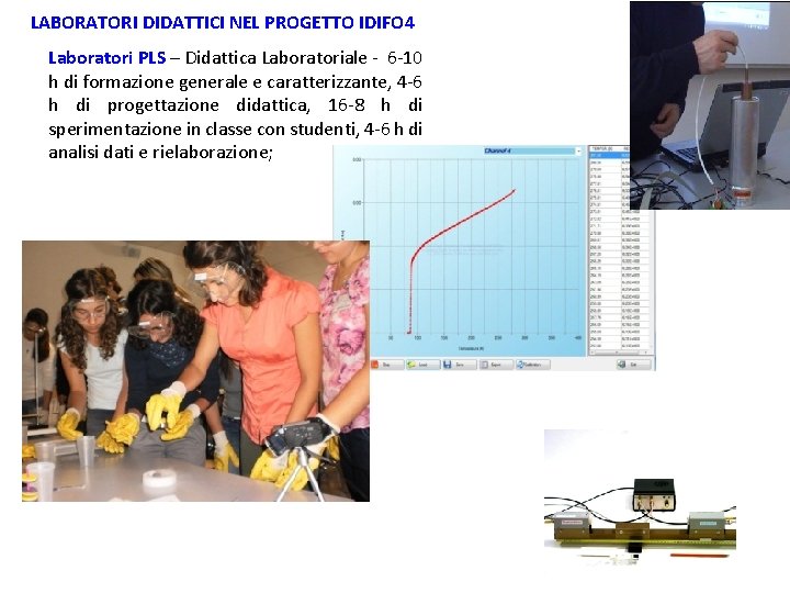 LABORATORI DIDATTICI NEL PROGETTO IDIFO 4 Laboratori PLS – Didattica Laboratoriale - 6 -10 LABORATORI DIDATTICI NEL PROGETTO IDIFO 4 Laboratori PLS – Didattica Laboratoriale - 6 -10
