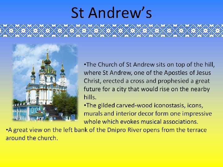 St Andrew’s 