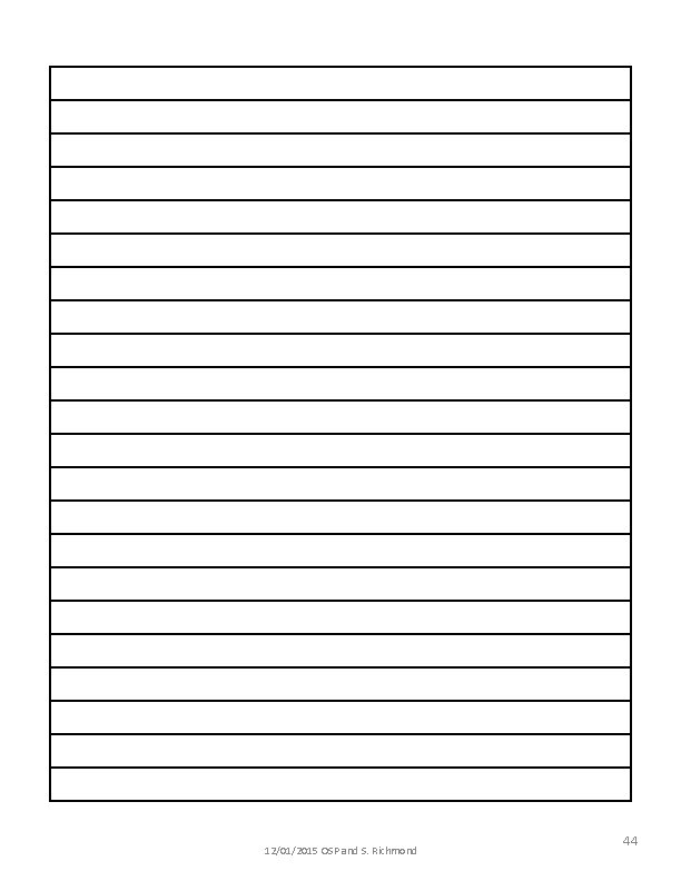 12/01/2015 OSP and S. Richmond 44 12/01/2015 OSP and S. Richmond 44