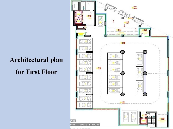 Architectural plan for First Floor 